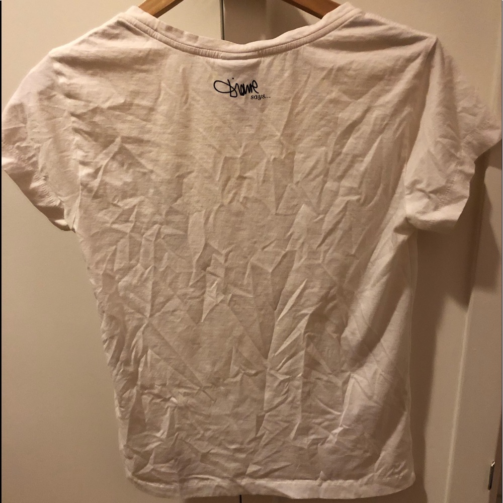 DVF Unique Graphic T-Shirt - Picture 2 of 8